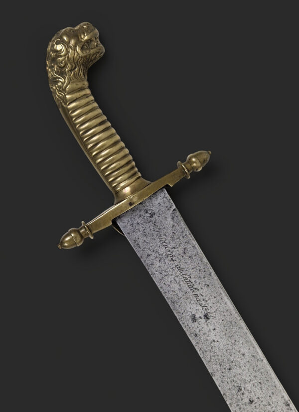 Machete Escuadras de Cataluña, Toledo 1851. - Imagen 3