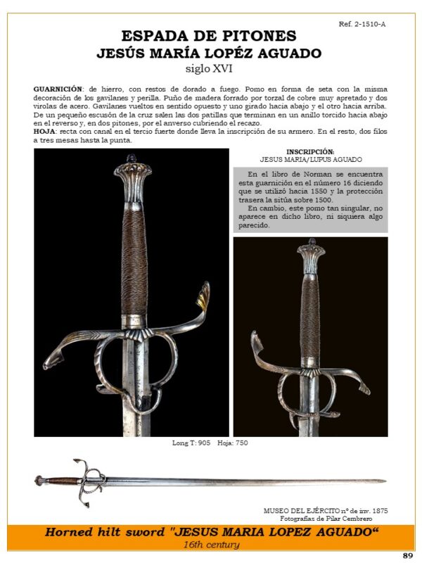 ENCICLOPEDIA de ESPADAS ESPAÑOLAS (2 volúmenes) - Imagen 12