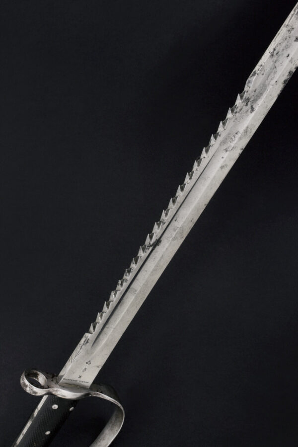 Espada-bayoneta de Artillería para Martini-Henry, modelo 1879 de Wilkinson. Inglaterra, 1890. - Imagen 3