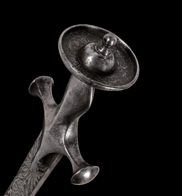 Sable Tulwar, hoja totalmente grabada. India, hacia 1900 - Imagen 7