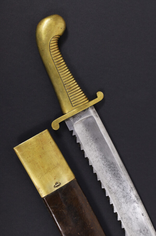 Machete de zapadores, modelo 1827. Rusia, año marcado en la guarnición "1828". - Imagen 5