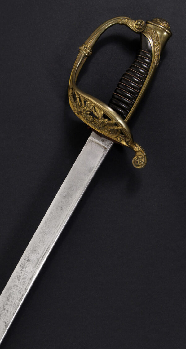 Sable para Oficial de Cazadores de Vincennes. Francia, 1837-1842. - Imagen 3