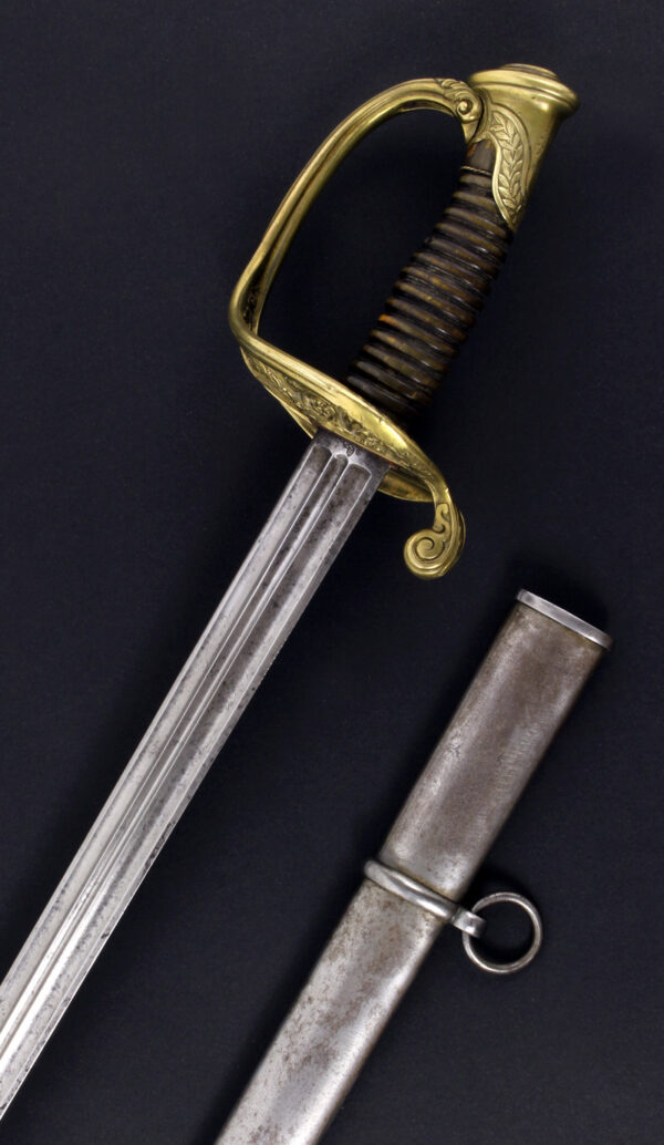 Sable de Oficial Superior de Infantería, modelo 1845/55. Francia 1852. - Imagen 2