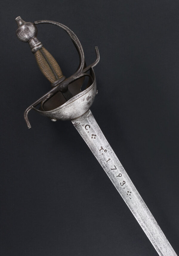 Espada de tropa de Caballería de Línea, modelo 1796. España, periodo Carlos IV, Toledo 1793. - Imagen 8