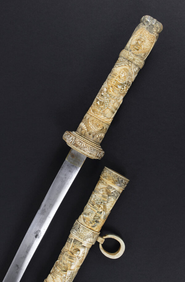 Notable Wakizashi japonés, siglo XIX. - Imagen 8