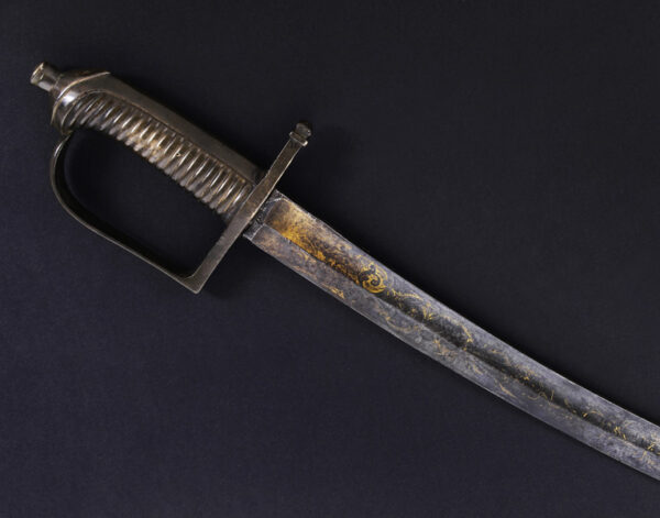 Sable de Oficial de Infantería, modelo 1767. Francia, último tercio siglo XVIII.