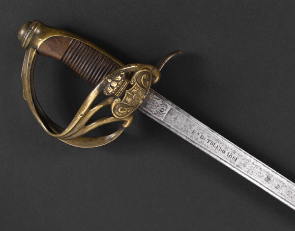 Espada de montar para oficial de la Guardia Civil, modelo 1844. España, "1861".