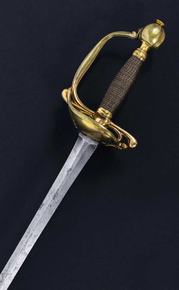 Espada de ceñir con guarnición de Coquilla. Alemania, hacia 1760-1780.