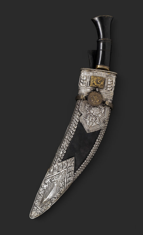 Cuchillo Kukri KOTHIMORA. Nepal, hacia 1900.