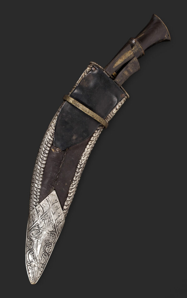 Cuchillo Kukri KOTHIMORA. Nepal, hacia 1900. - Imagen 5