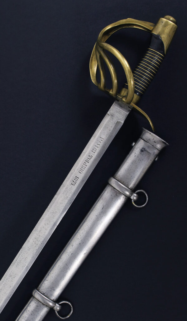 Espada para tropa de Caballería de Línea, modelo 1832. España, fechada 1875. - Imagen 3