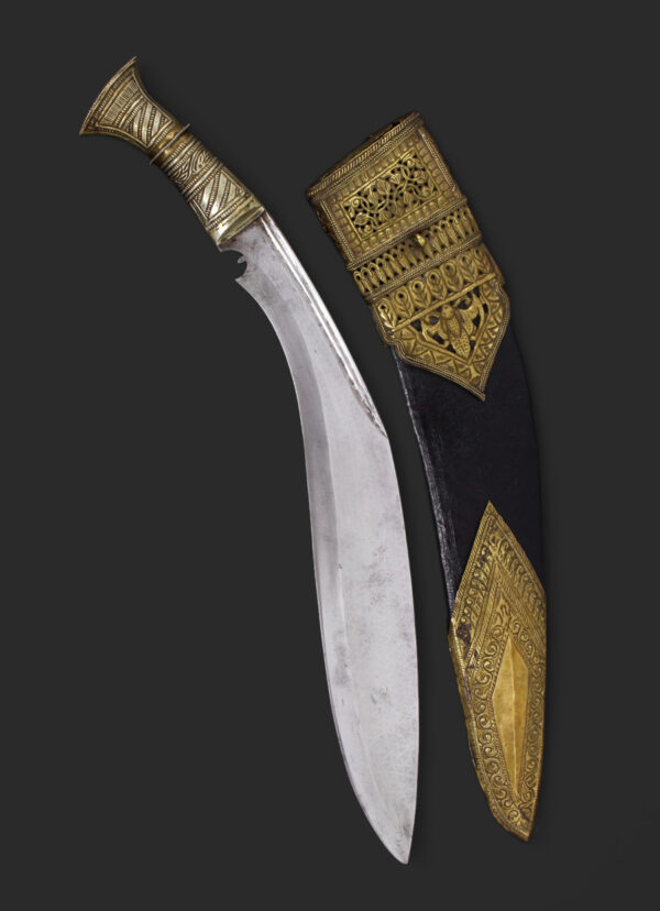 Cuchillo Kukri KOTHIMORA. Nepal, hacia 1900.