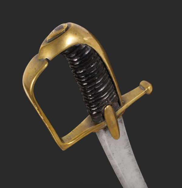 Sable de Húsares tipo An IV. Francia, Revolución - Consulado Napoleónico. / Napoleonic "An IV" Hussar Sabre. - Imagen 3