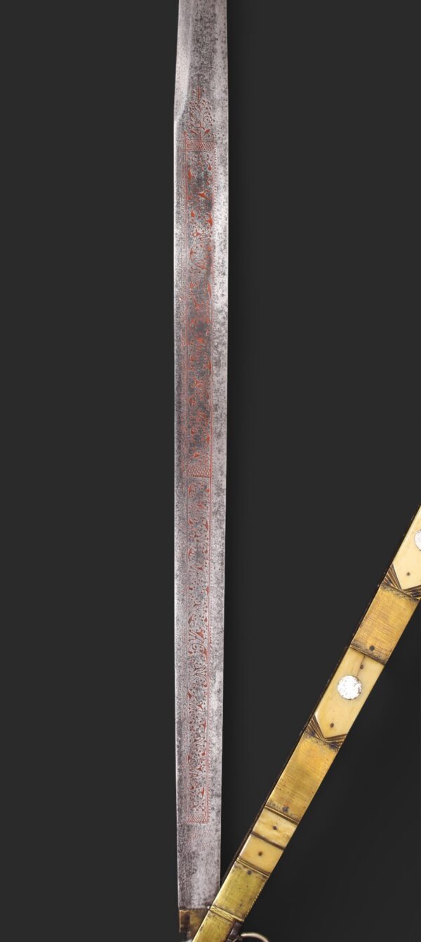 Gran navaja de "Espejillos", abierta 170 cm. Leyendas varias. Firmada José Portero, Albacete año 1878 - Imagen 8