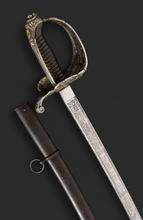 Sable a capricho para oficial de Caballería, inscripción Toledo. Francia, 1884. - Imagen 8