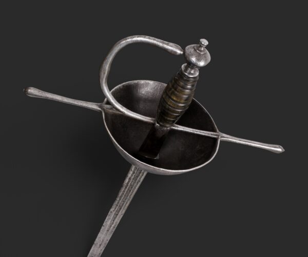 Espada de taza peninsular, hacia 1700. - Imagen 3