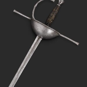 Espada de taza peninsular, hacia 1700.