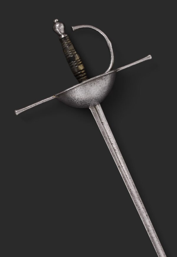 Espada de taza peninsular, hacia 1700. - Imagen 4