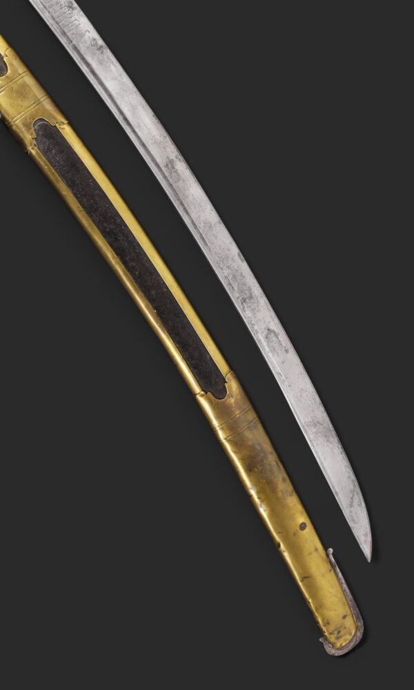 Sable de Oficial "VINCERE O MORIRE" de la República de Génova, periodo revolucionario, hacia 1790. - Imagen 3