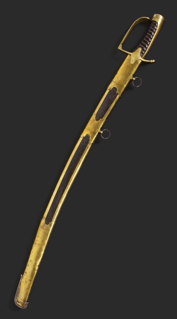 Sable de Oficial "VINCERE O MORIRE" de la República de Génova, periodo revolucionario, hacia 1790. - Imagen 7
