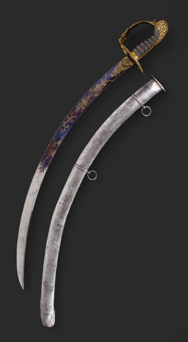 Sable inglés modelo 1803 para Oficial de Infantería. Época Jorge III, 1801-1820. - Imagen 9