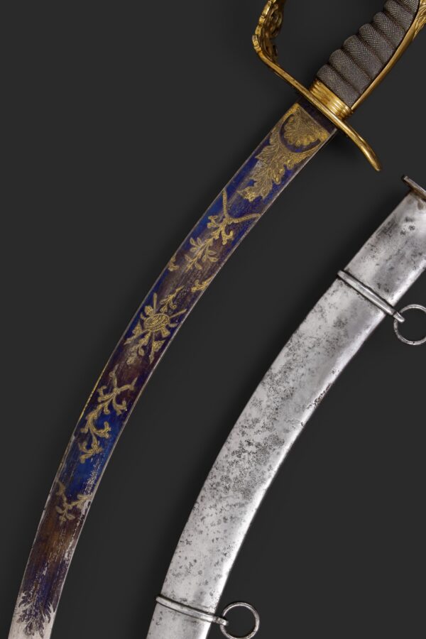 Sable inglés modelo 1803 para Oficial de Infantería. Época Jorge III, 1801-1820. - Imagen 3
