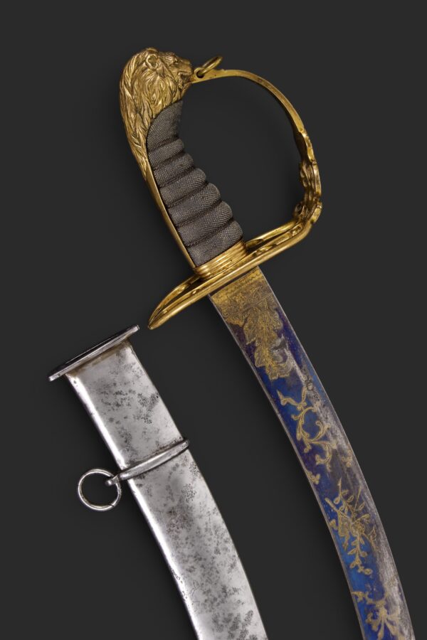Sable inglés modelo 1803 para Oficial de Infantería. Época Jorge III, 1801-1820. - Imagen 6