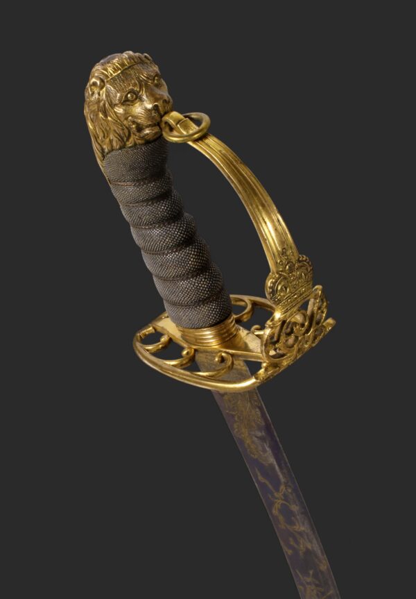 Sable inglés modelo 1803 para Oficial de Infantería. Época Jorge III, 1801-1820. - Imagen 5