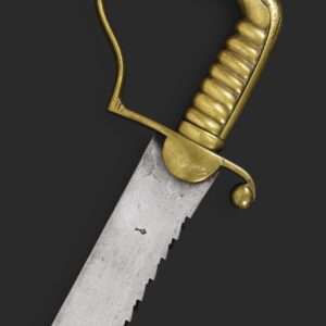 Machete de zapadores. Inglaterra, hacia 1800-1820.