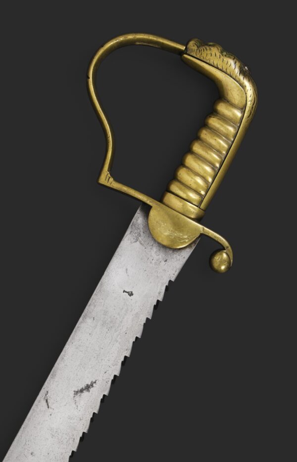 Machete de zapadores. Inglaterra, hacia 1800-1820.