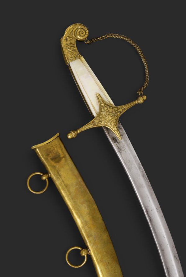 Cutó francés de Oficial de Marina, hacia 1830. - Imagen 5