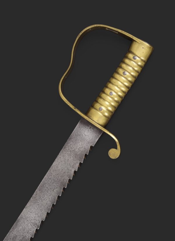 Machete inglés para ingenieros, modelo 1856, 2ª mitad s.XIX.