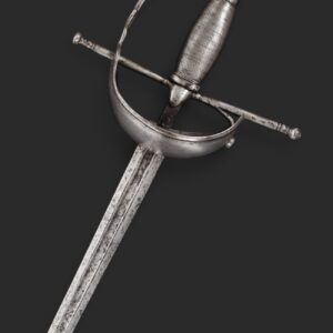 Espada con guarnición de “Barquilla”. España, hacia 1760.