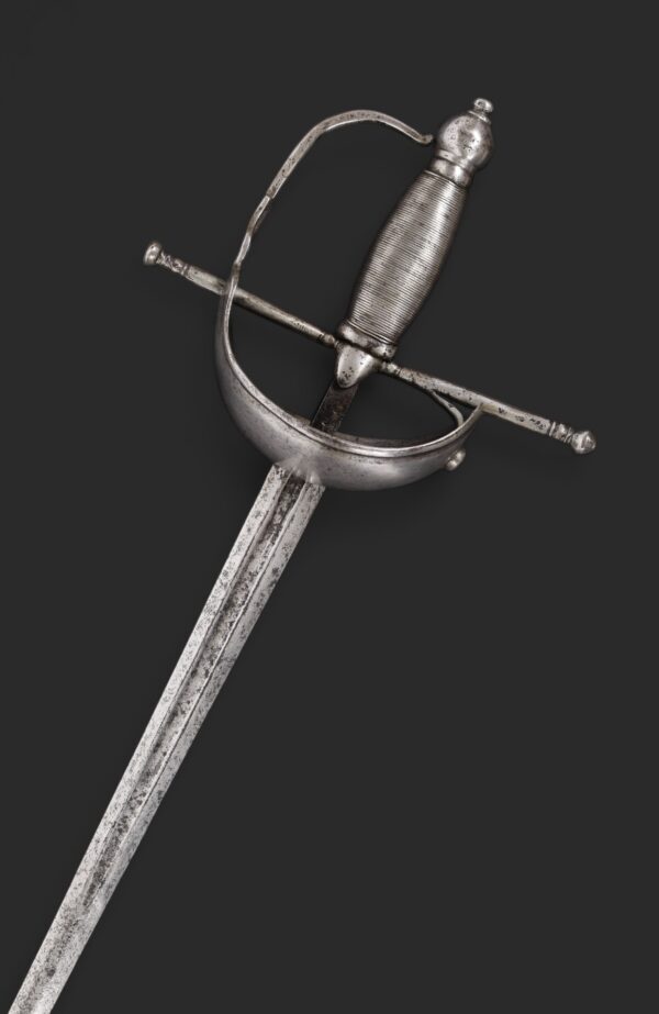 Espada con guarnición de “Barquilla”. España, hacia 1760.