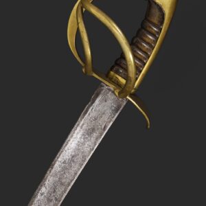 Sable de Oficial de Caballería "LLIURA". España, Toledo, hacia 1808.