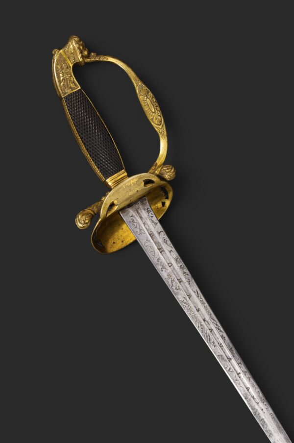 Espada de ceñir para Oficial. España, 1800-1825. - Imagen 3