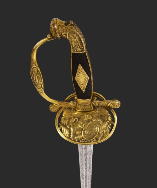 Espada de ceñir para Oficial. España, 1800-1825.