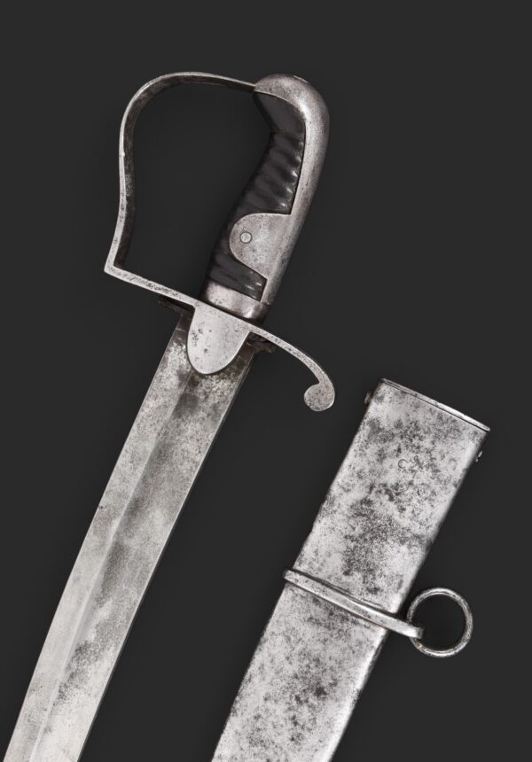 Sable británico para tropa de Caballería ligera WOOLLEY-DEAKEN, modelo 1796. Guerras Napoleónicas.