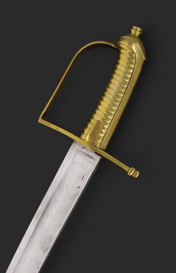 Sable francés modelo 1767 para granaderos de Infantería. 1800-1825.
