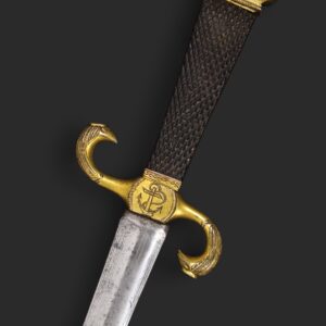 Cutó francés de Marina, hacia 1820.