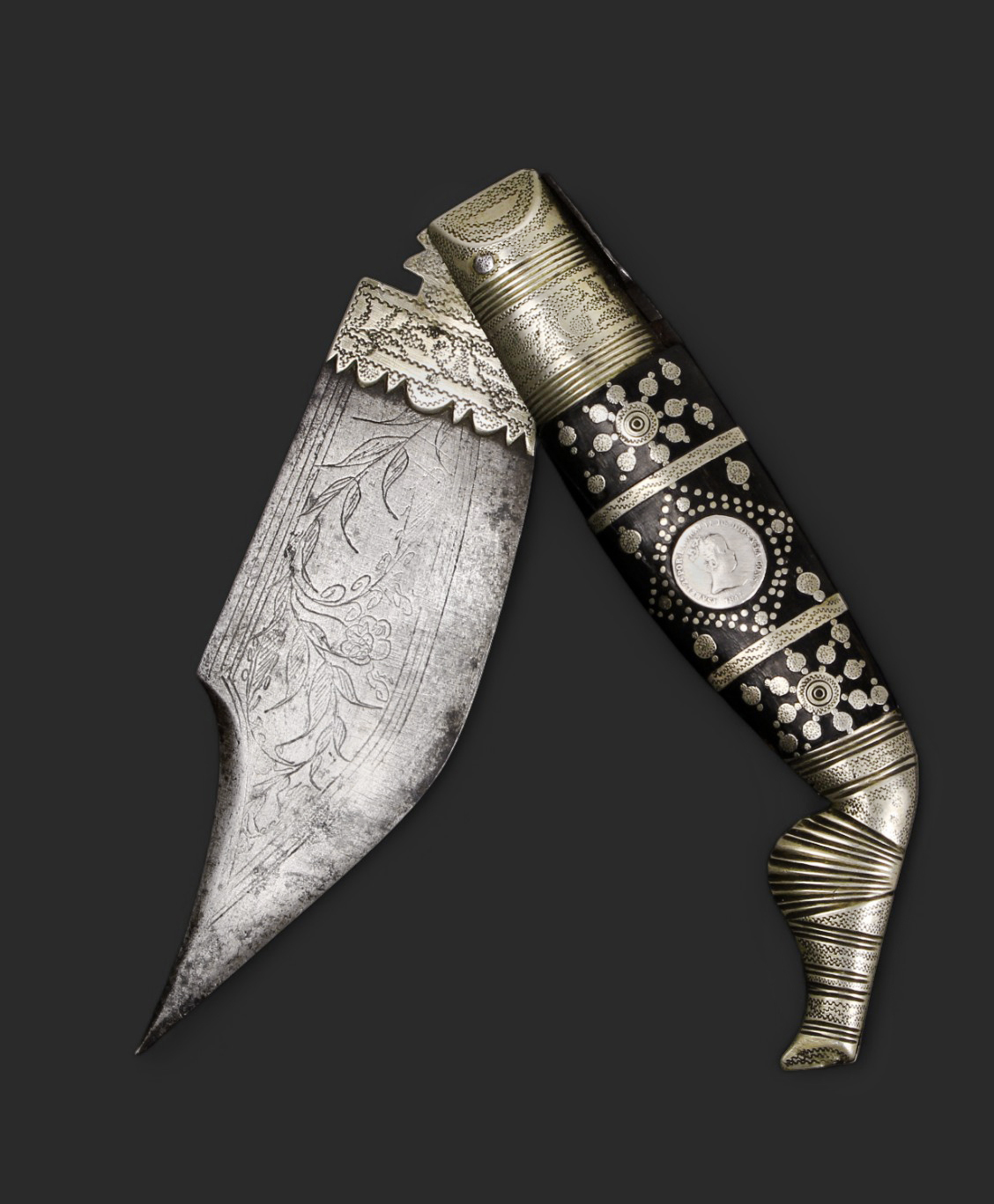 Navaja isabelina de Sevilla. Fechada, 1848. - Imagen 2