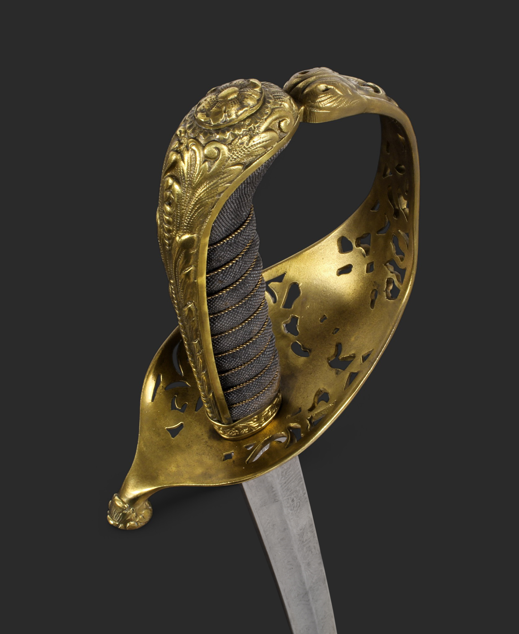 Sable para Oficial modelo 1889. Imperio Austrohúngaro, finales s.XIX. - Imagen 3