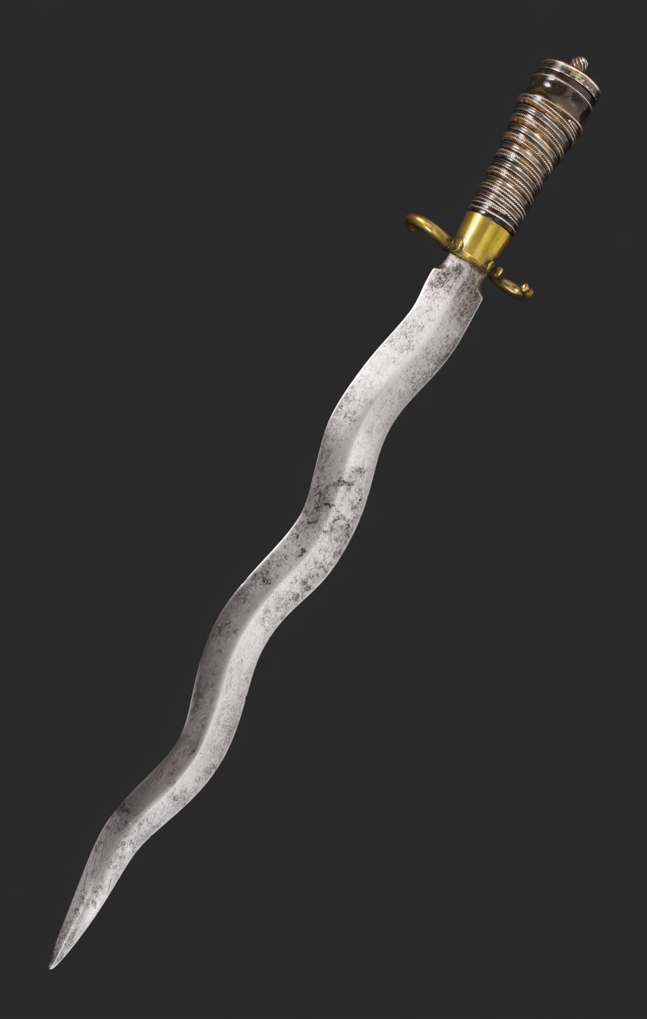 Daga flamígera del Katipunan. Filipinas, último tercio siglo XIX. - Imagen 2