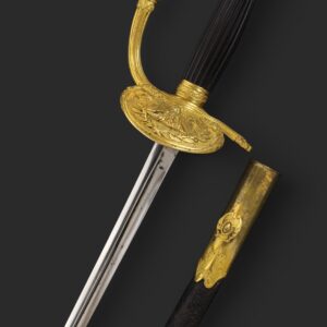 Espada de ceñir para Oficial. Francia, Segundo Imperio (1852-1870).